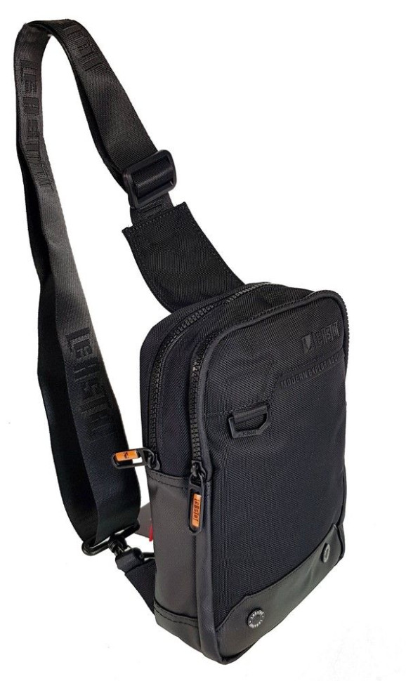 Рюкзак с одной лямкой LEASTAT 9010 чёрный