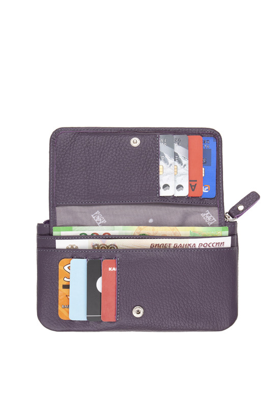 Кошелек Esse 78513 ИНКАНТО ЧЕРНИКА тиснение