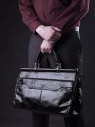 Сумка дорожная Baggins 1077 черная пулл-ап