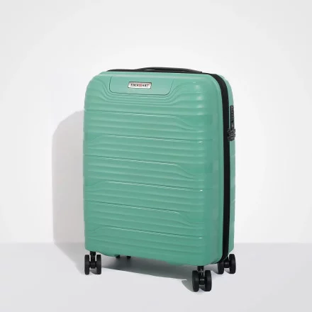 Чемодан Eberhart Wave 46W-022 полипропилен 4 колеса зелёный