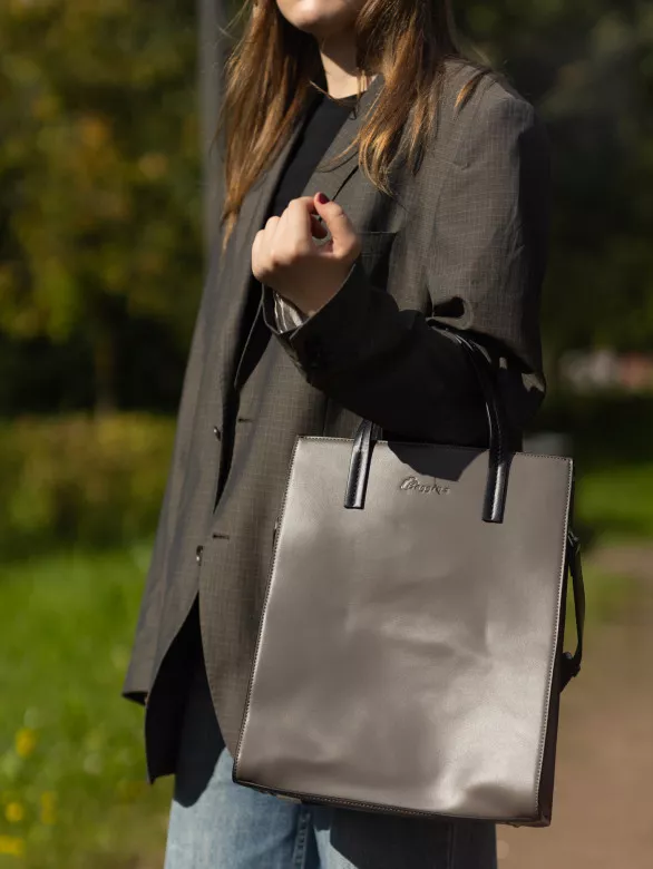 Сумка женская Baggins 58222 gray (4196-4001) Сумка женская Baggins 58222 gray (4196-4001)