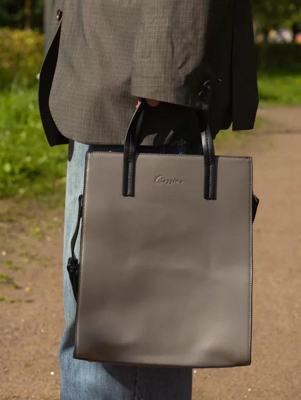 Сумка женская Baggins 58222 gray (4196-4001) Сумка женская Baggins 58222 gray (4196-4001)