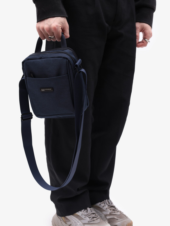 Сумка мужская Baggins 1017 синяя Сумка мужская Baggins 1017 синяя