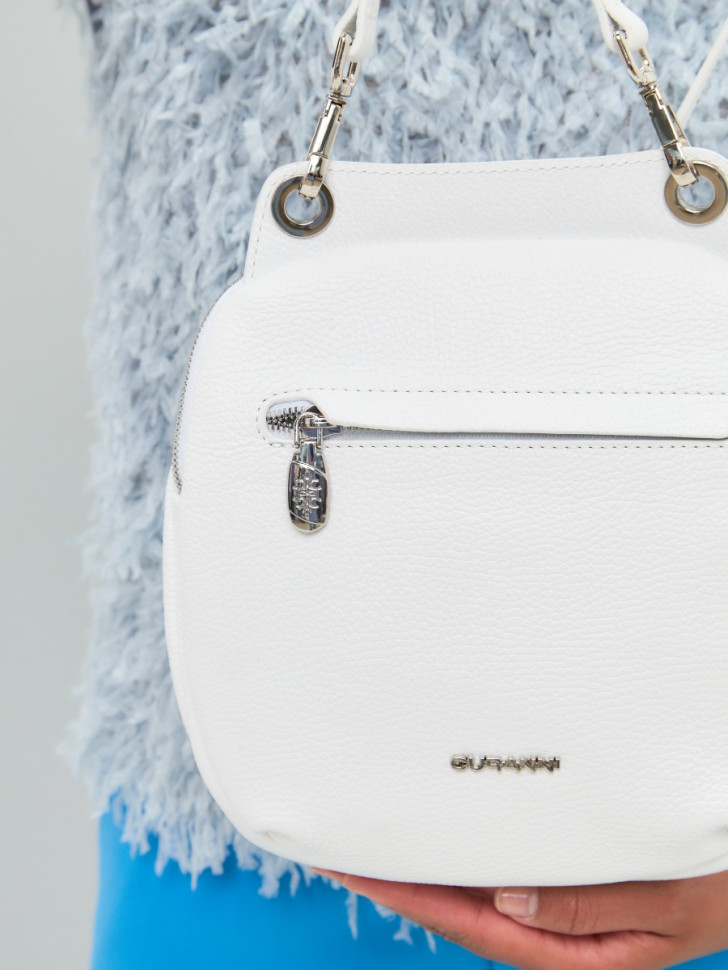 Сумка Curanni 2477 вителло белый/монет