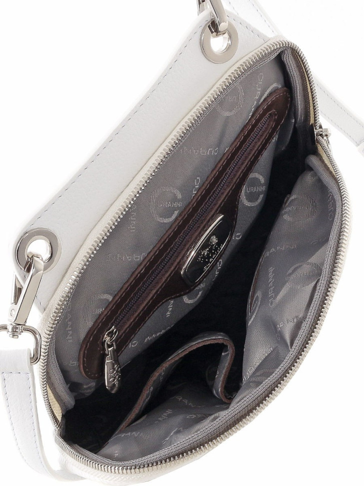 Сумка Curanni 2477 вителло белый/монет