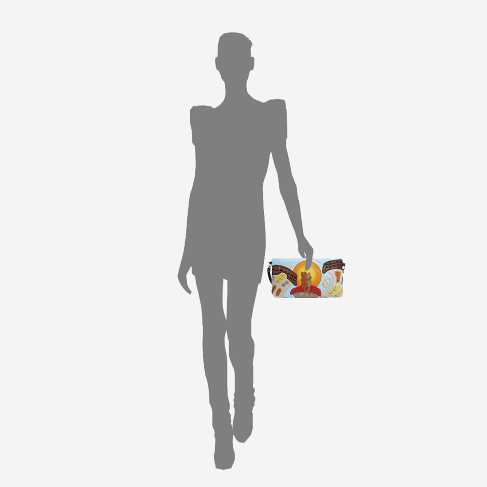 Сумка женская Protege, ДС-251-57 Город №6 день чёрная