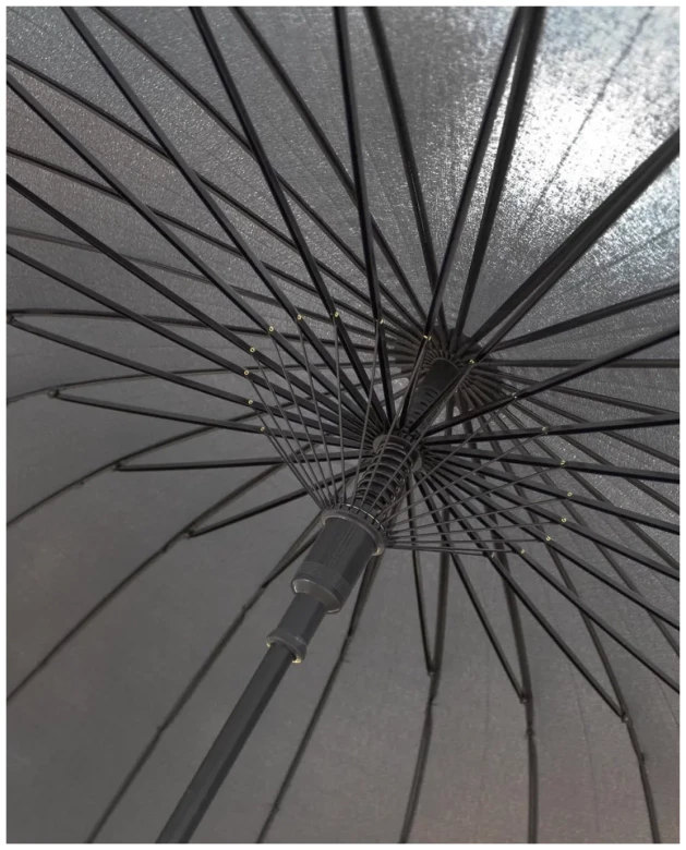 Зонт-трость семейный Pasio 135, 24 спицы, ручка крюк дерево