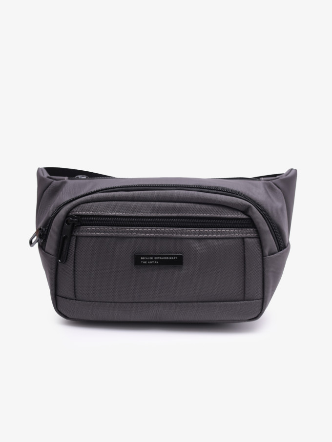 Сумка на пояс Baggins 80001 серая