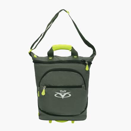 Сумка-трансформер дорожная хозяйственная на 2 колёсах TsV 526.22 хаки Сумка-трансформер дорожная хозяйственная на 2 колёсах TsV 526.22 хаки