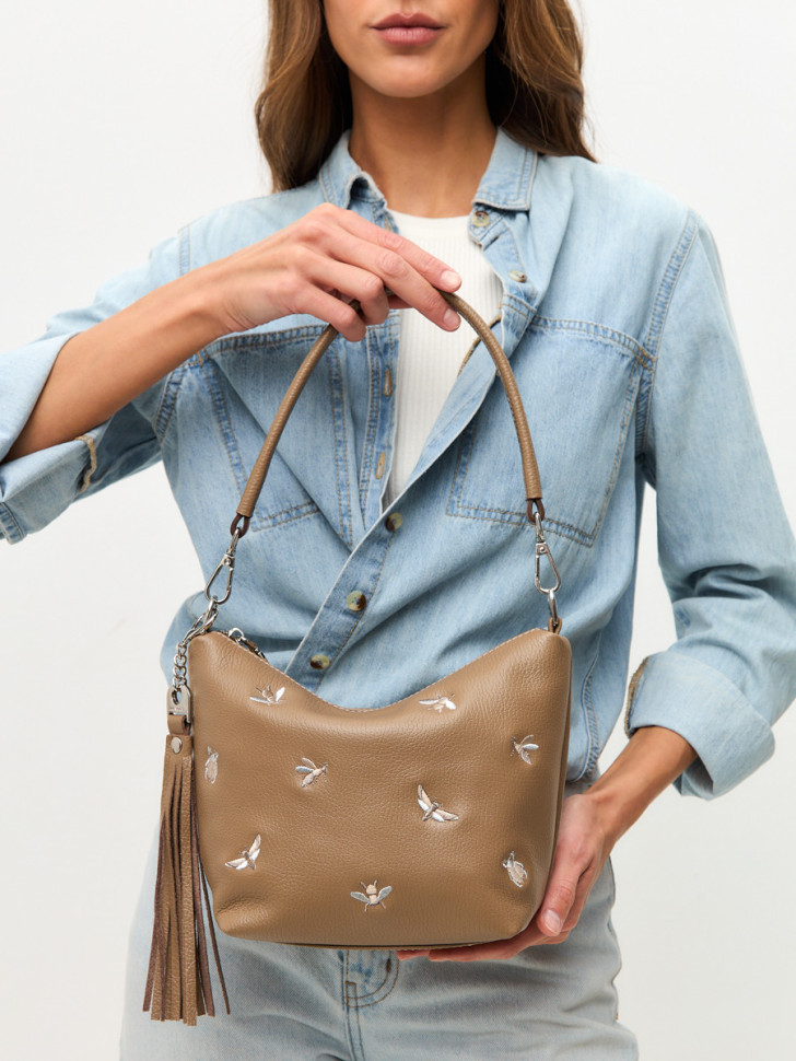 Сумка Curanni 2420 дольче тауп