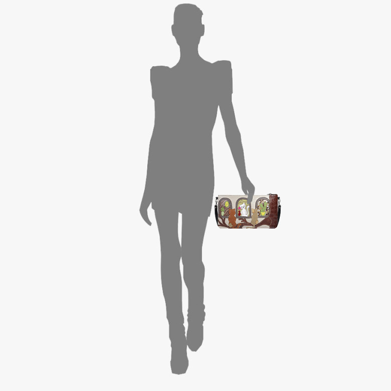 Сумка женская Protege, ДС-251-70 "Кот №43" чёрная Сумка женская Protege, ДС-251-70 "Кот №43" чёрная