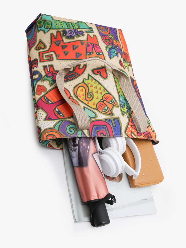 Сумка-шопер женская Voyage 1-58 кошки