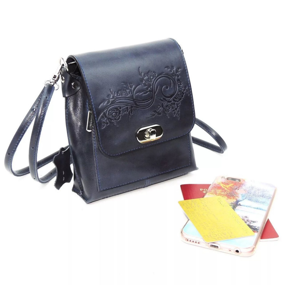 Сумка женская Natalia Kalinovskaya, С76т "Алена" синяя