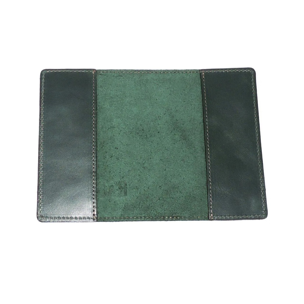 Обложка для паспорта Natalia Kalinovskaya Оп-63 птица зелёная