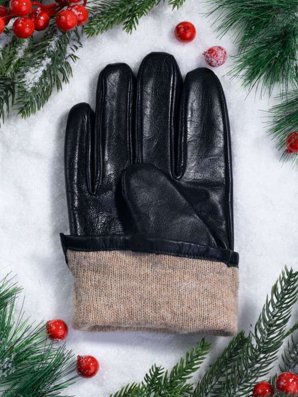 Перчатки мужские Baggins 401 черные Перчатки мужские Baggins 401 черные