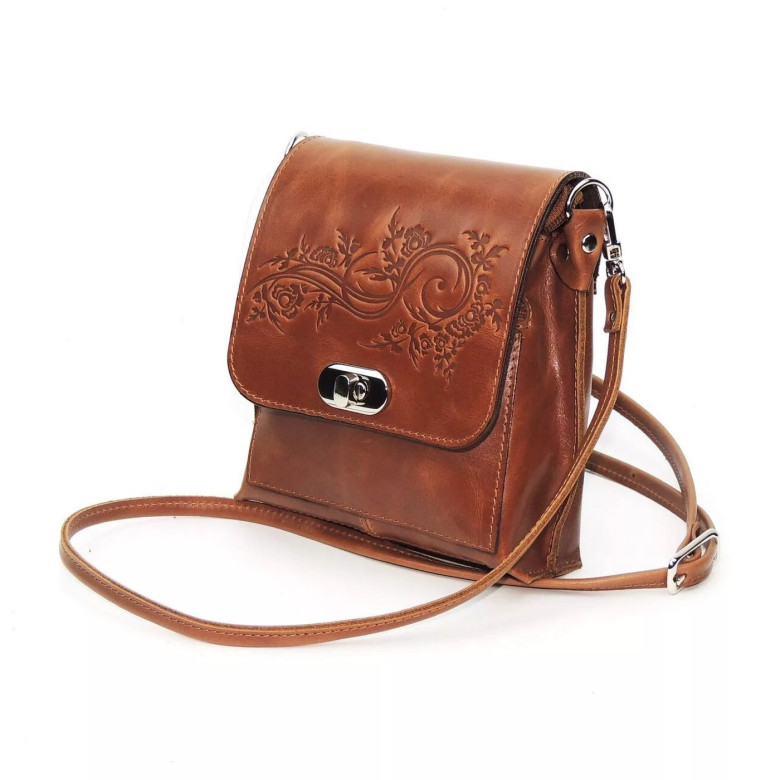 Сумка женская Natalia Kalinovskaya, С76т «Капри» рыжая