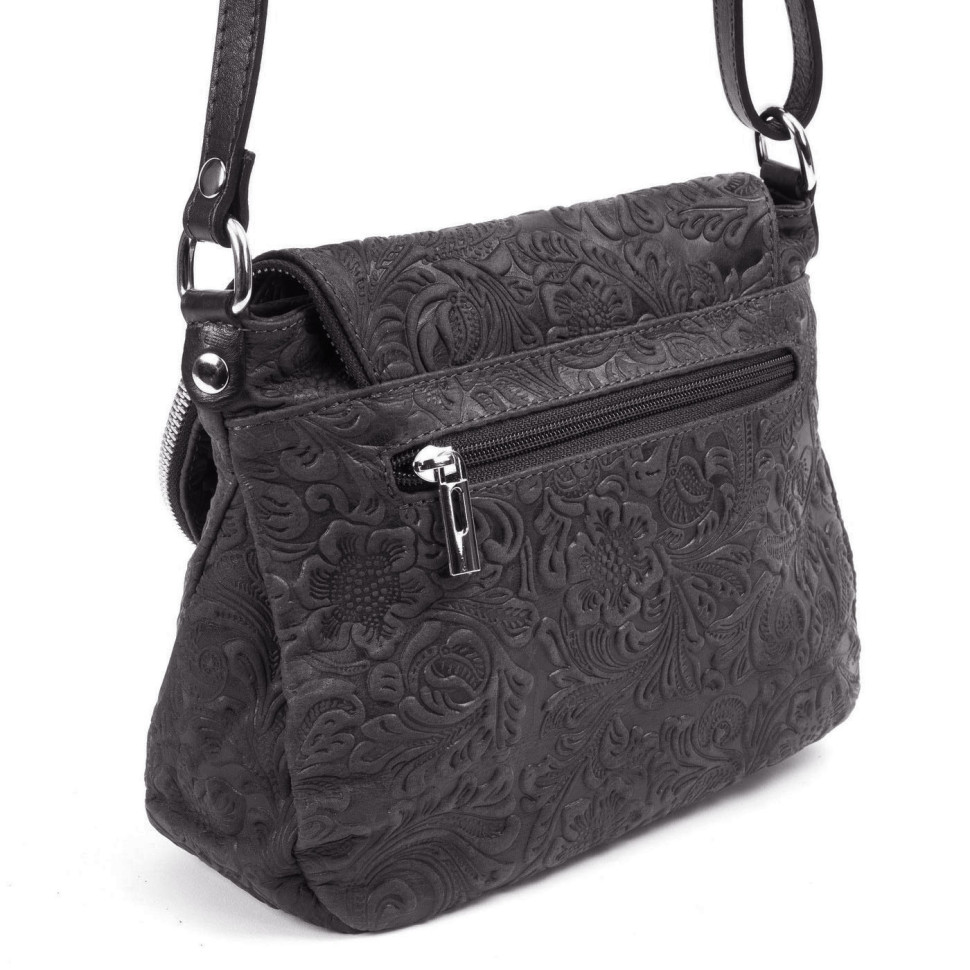 Сумка женская итальянская Roberta Firenze sissi 106 чёрная