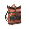 Сумка-рюкзак Natalia Kalinovskaya 54.602 Джойс рыжий/коричневый гладкая Сумка-рюкзак Natalia Kalinovskaya 54.602 Джойс рыжий/коричневый гладкая