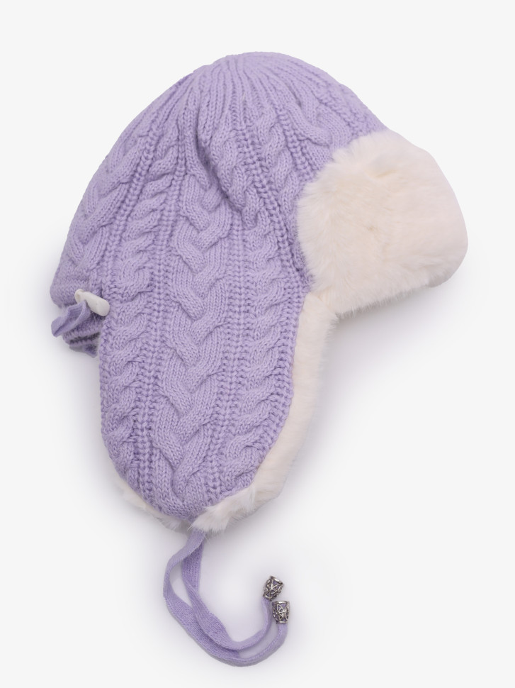Ушанка Warm Goddess 2705 сирень