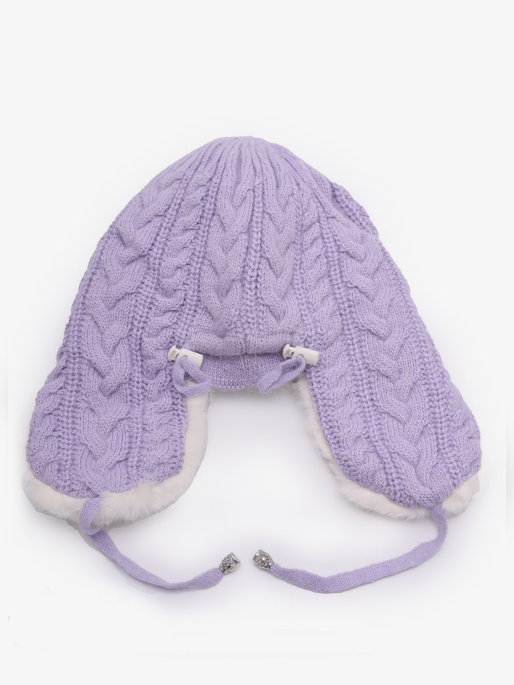 Ушанка Warm Goddess 2705 сирень