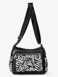 Сумка Ruilaisi, Б 1809 черная/белая