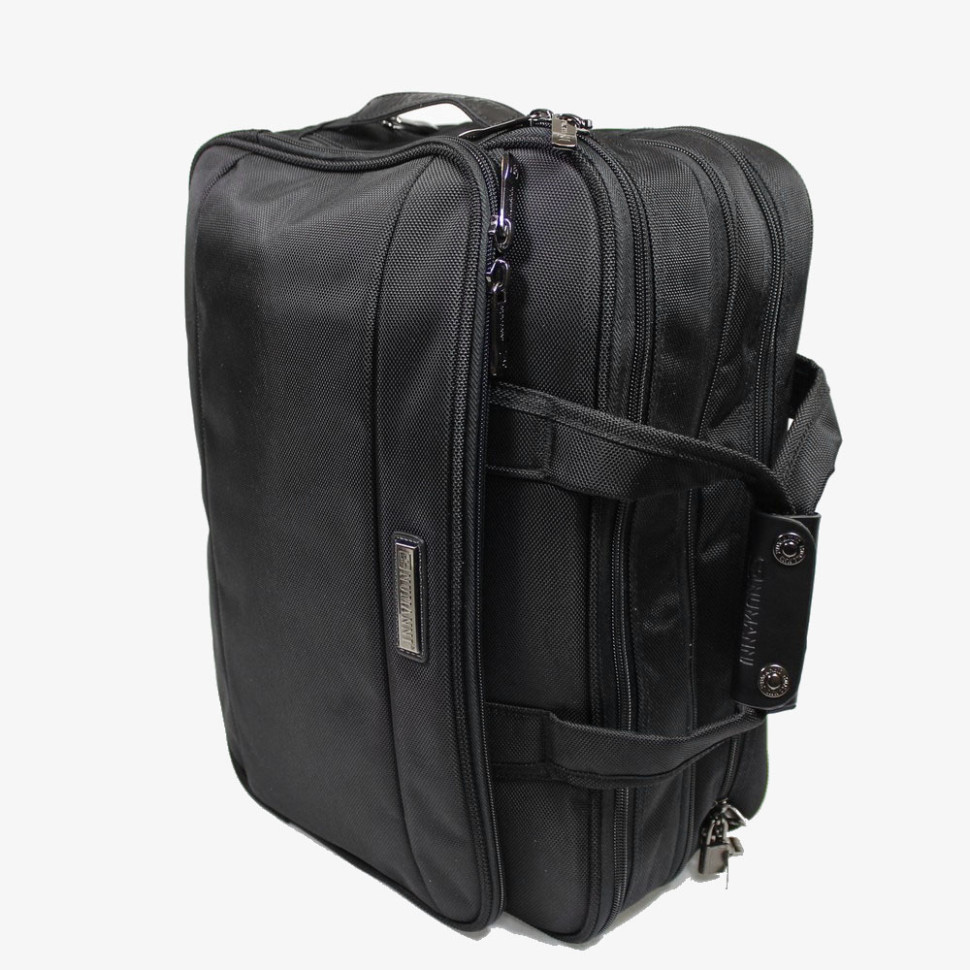 Мужская сумка раздвижная из текстиля Numanni 882 чёрная