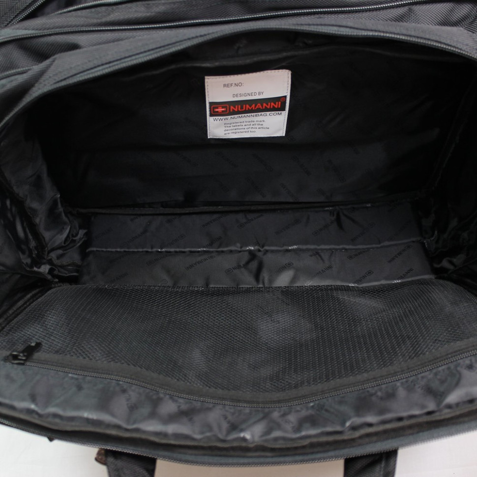Мужская сумка раздвижная из текстиля Numanni 882 чёрная
