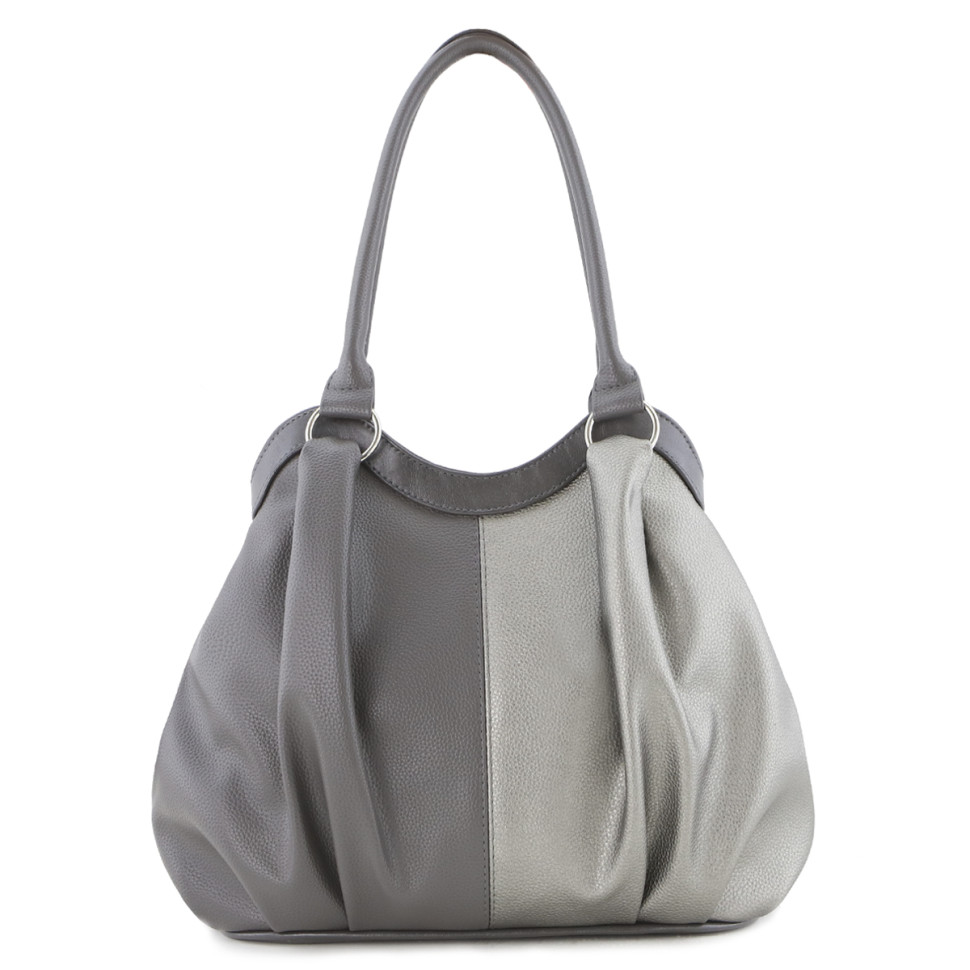 Сумка Оливи, 260 серая/серебристая