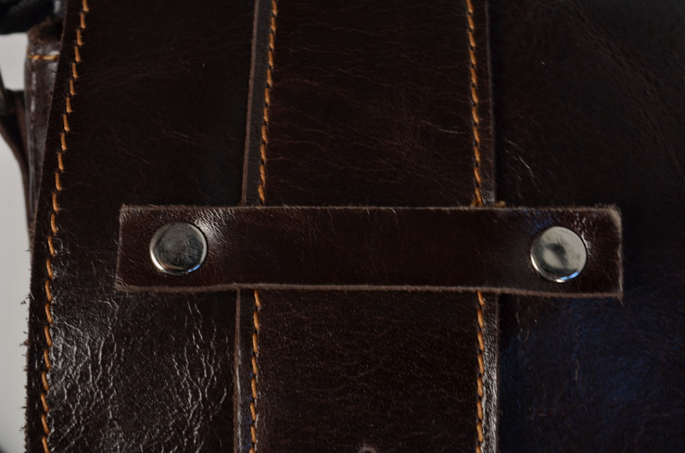 Сумка-планшет мужская XL Zolo, 24015 cognac