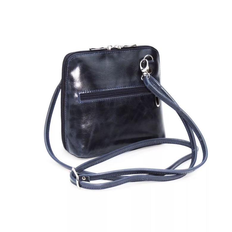 Женская кожаная сумка Natalia Kalinovskaya С83п "Уна" синяя Женская кожаная сумка Natalia Kalinovskaya С83п "Уна" синяя