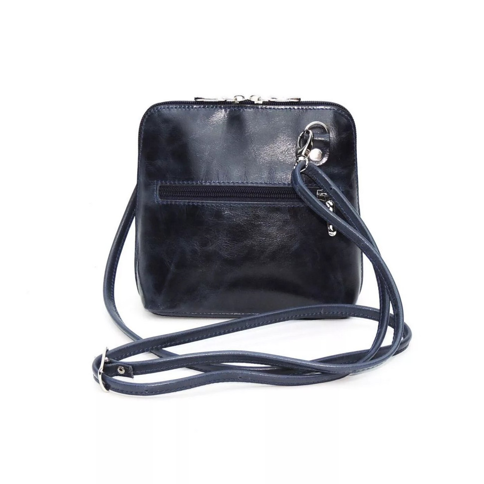 Женская кожаная сумка Natalia Kalinovskaya С83п "Уна" синяя Женская кожаная сумка Natalia Kalinovskaya С83п "Уна" синяя