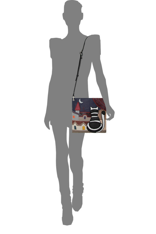 Сумка женская Protege, ДС-144-103 "Окно" чёрная Сумка женская Protege, ДС-144-103 "Окно" чёрная