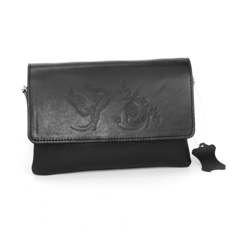 Черная женская кожаная сумка Natalia Kalinovskaya «Мальта» Черная женская кожаная сумка Natalia Kalinovskaya «Мальта»