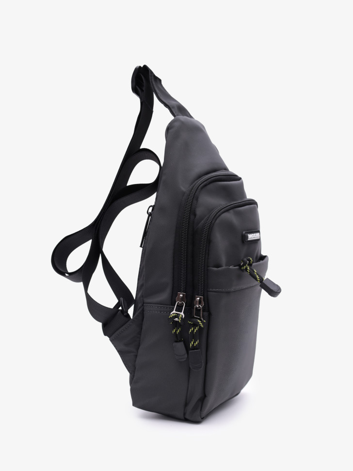 Рюкзак на одно плечо Baggins 3786 серый