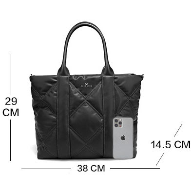 Сумка женская шоппер Alex&Mia 8401 grey