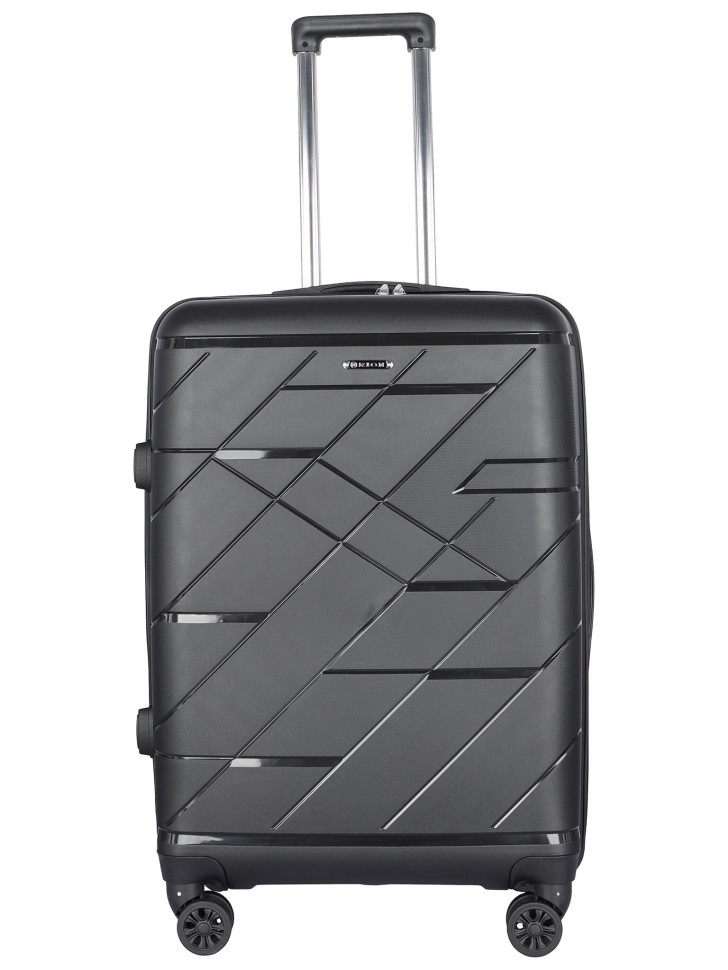 Чемодан RION+ 464 черный 24"