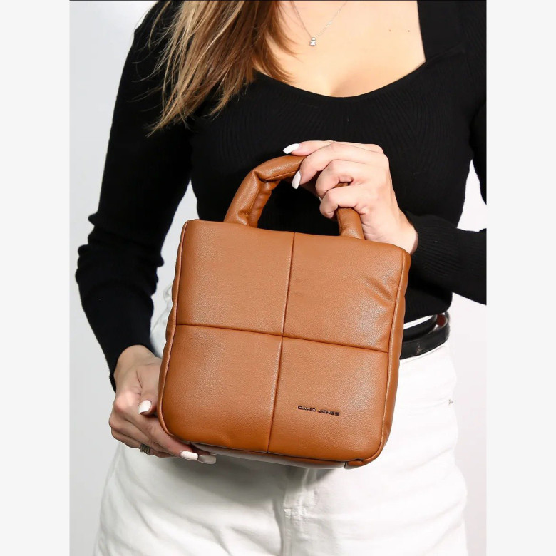 Сумка женская David Jones 7107 cognac