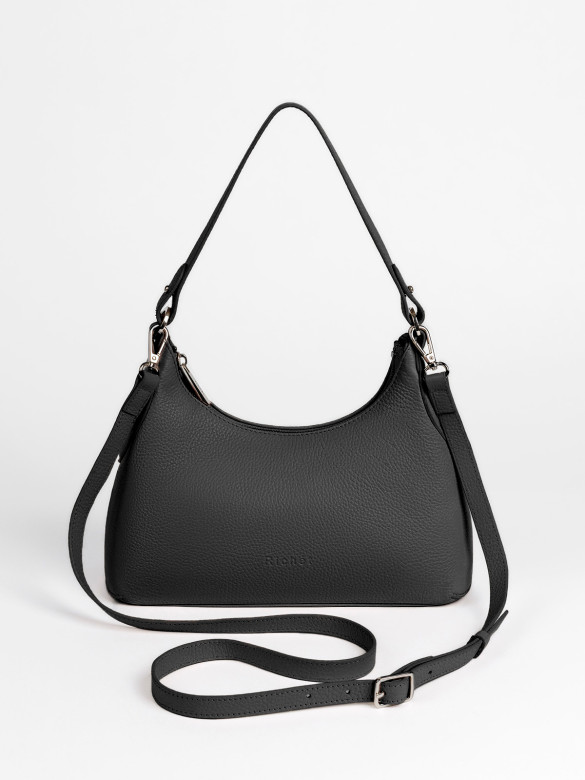 Сумка Richet 3262LN чёрная 376 Сумка Richet 3262LN чёрная 376