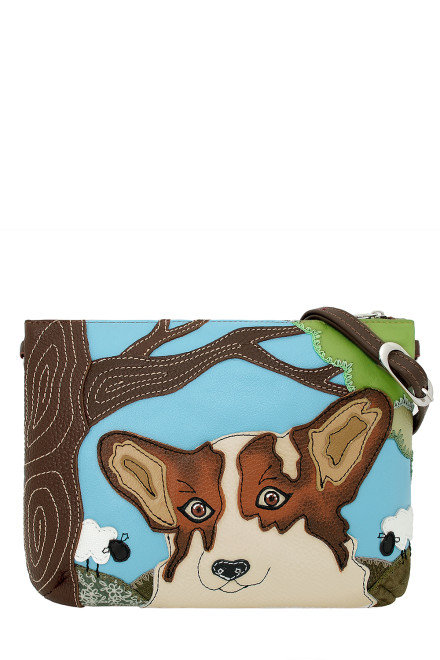 Сумка Protege ДС-261-183 "Корги" мокко