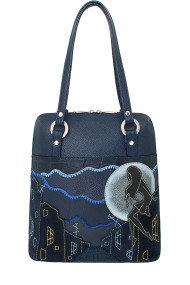 Сумка-трансформер Protege, ДС-226-231, "Город-25"синяя