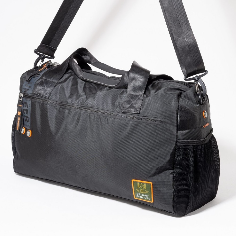 Сумка дорожная Volunteer 1609-33 чёрная