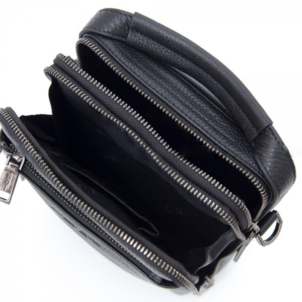 Мужская сумка через плечо Hight Touch 407-13 чёрная