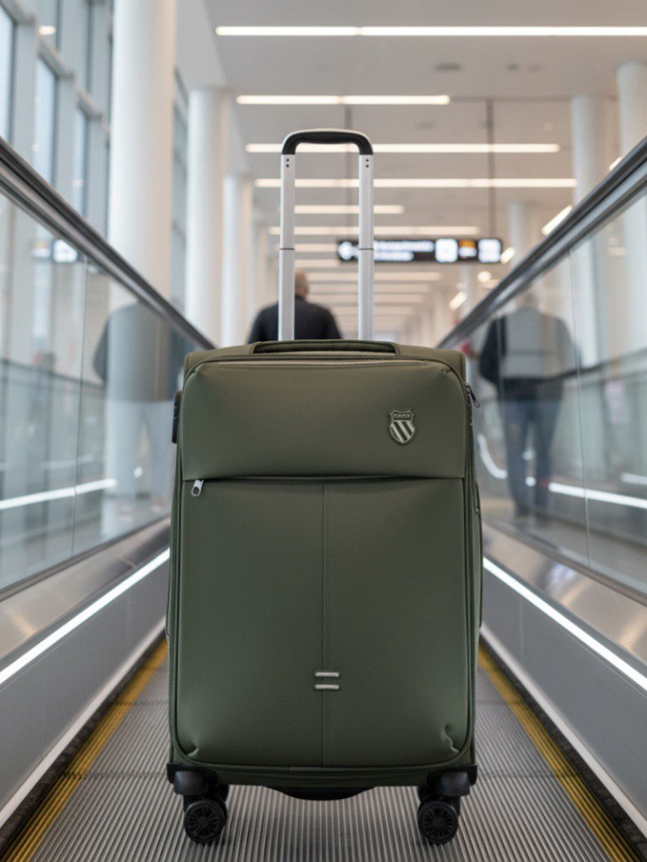 Чемодан из текстиля Kong LV 5901  4 колеса