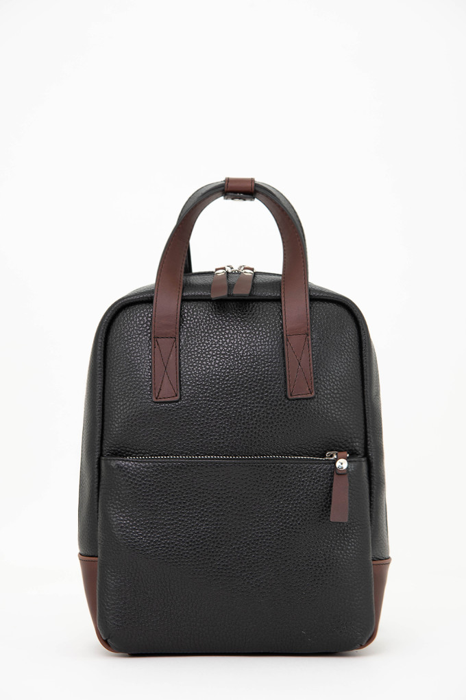 Рюкзак Protege Ц-564/2.64 черный флотер/коричневый пулл