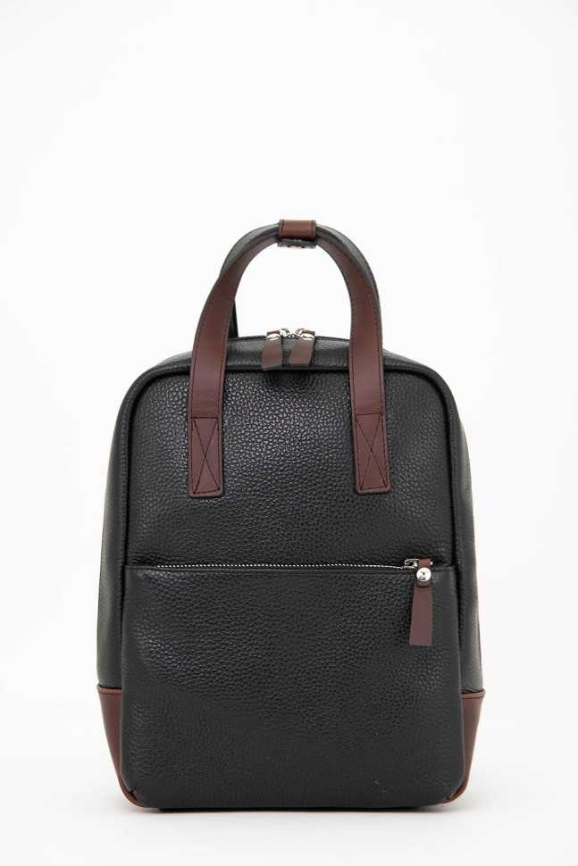 Рюкзак Protege Ц-564/2.64 черный флотер/коричневый пулл