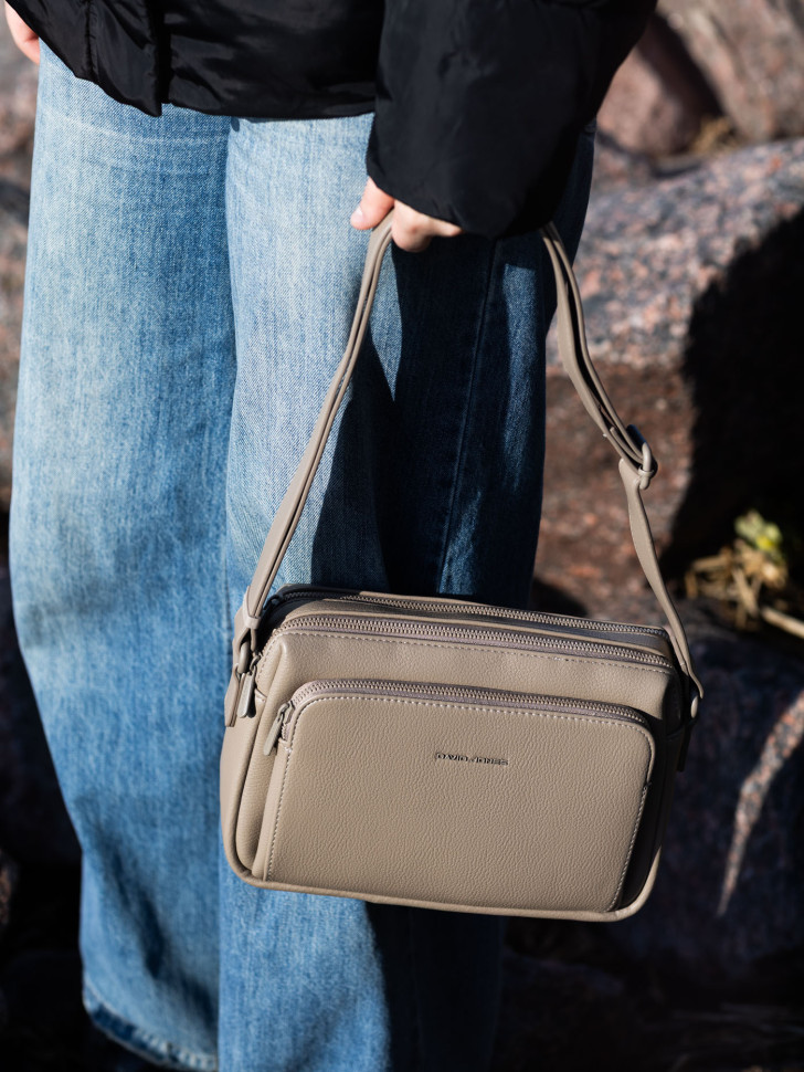 Сумка женская David Jones 7429-1 warm taupe