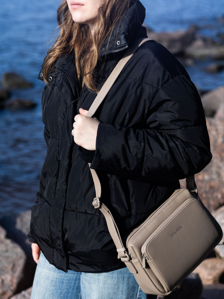 Сумка женская David Jones 7429-1 warm taupe