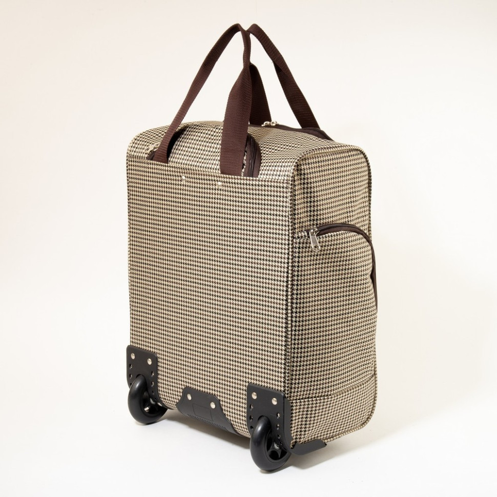 Сумка дорожная на колёсах Voyage 6-301 гусиная лапка