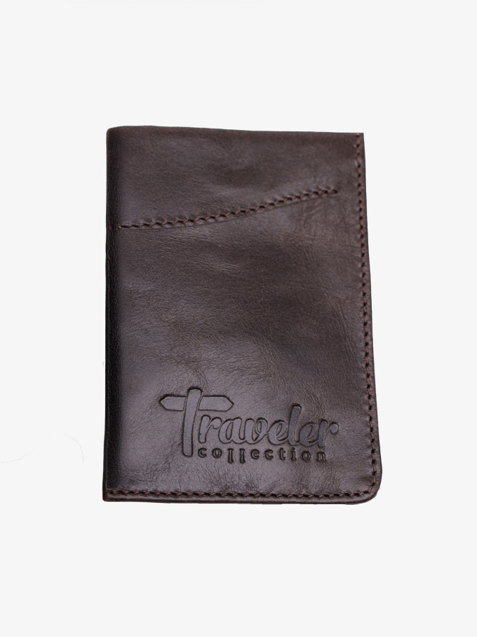 Картхолдер КХ-328-1921 "Traveler" шоколад