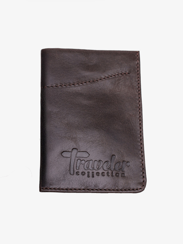 Картхолдер КХ-328-1921 "Traveler" шоколад Картхолдер КХ-328-1921 "Traveler" шоколад